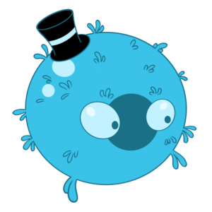 Motor, the develop.bio mascot